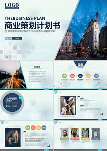 商业策划计划书投资合作企业宣传ppt模板下载 40页 其他熊猫办公