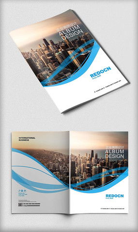 金融投资企业封面设计图片 金融投资企业封面设计素材 红动中国