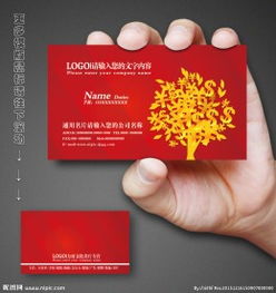 投资公司名片设计 专业形象与创意图案的完美融合